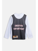 Creative Department Pinstripe Long Sleeve