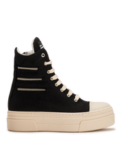 CALIPSO 300 ZIPLINE – Black High-Top Sneakers