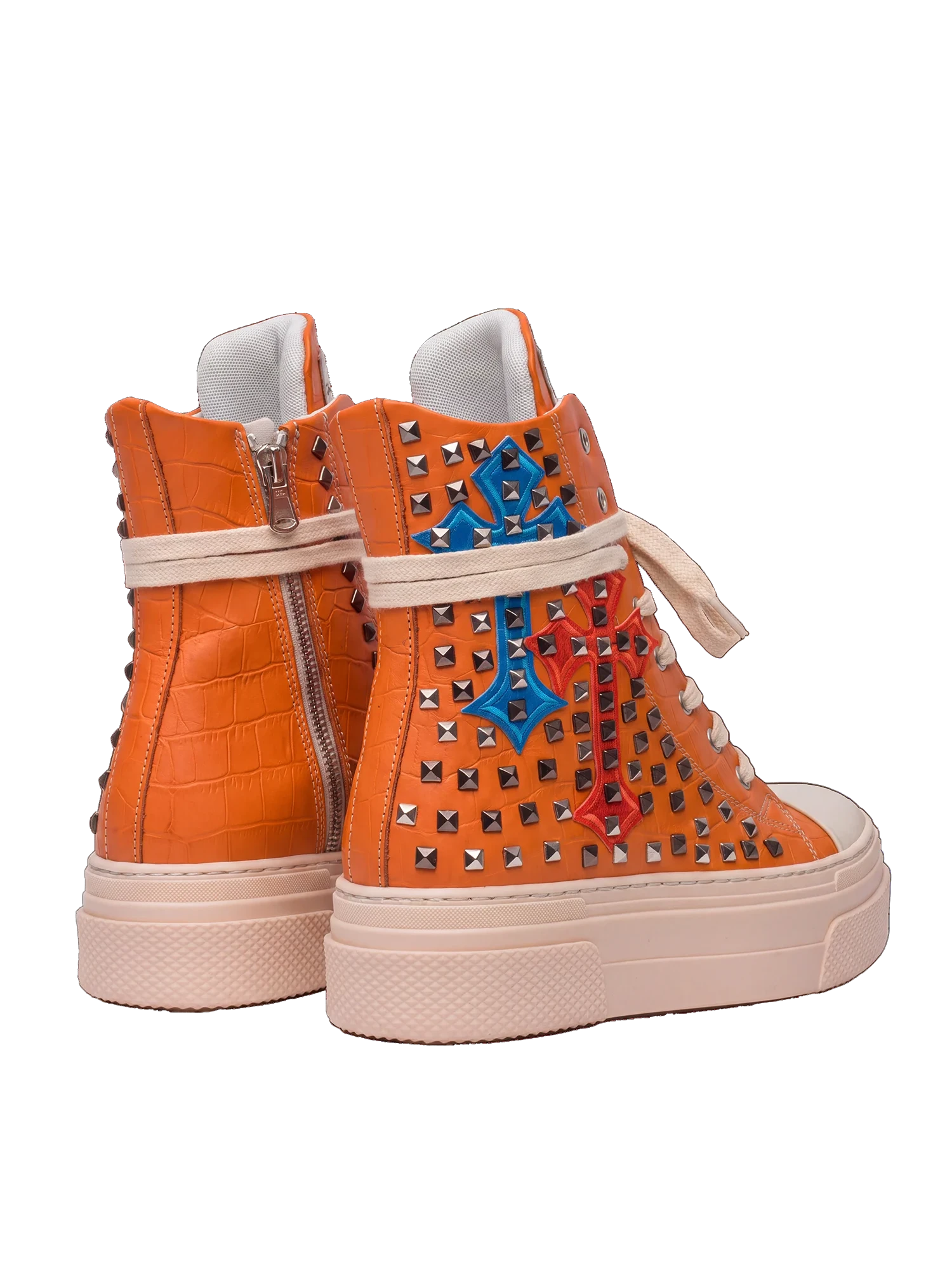 CALIPSO COCO — Orange mit Kreuzen und Nieten