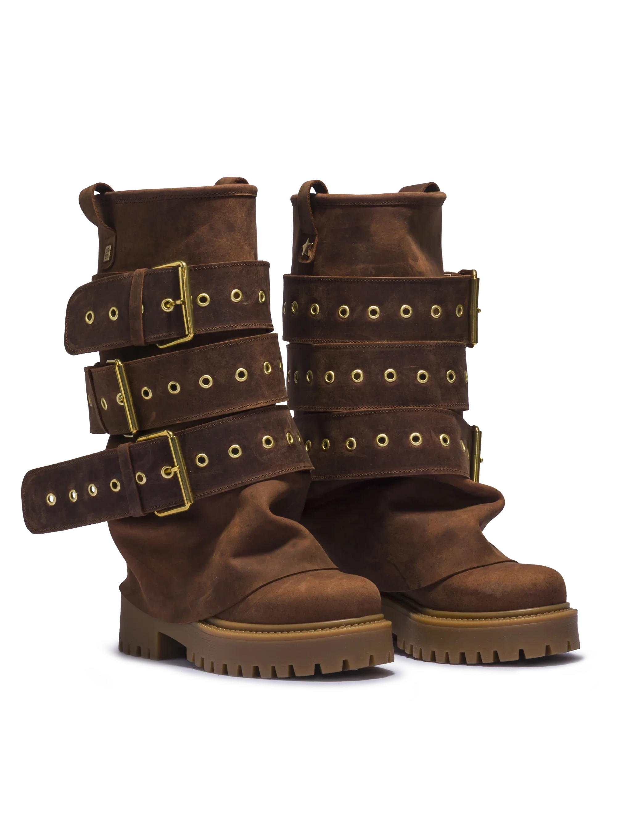 CHUNKY – Édition ceinture marron foncé