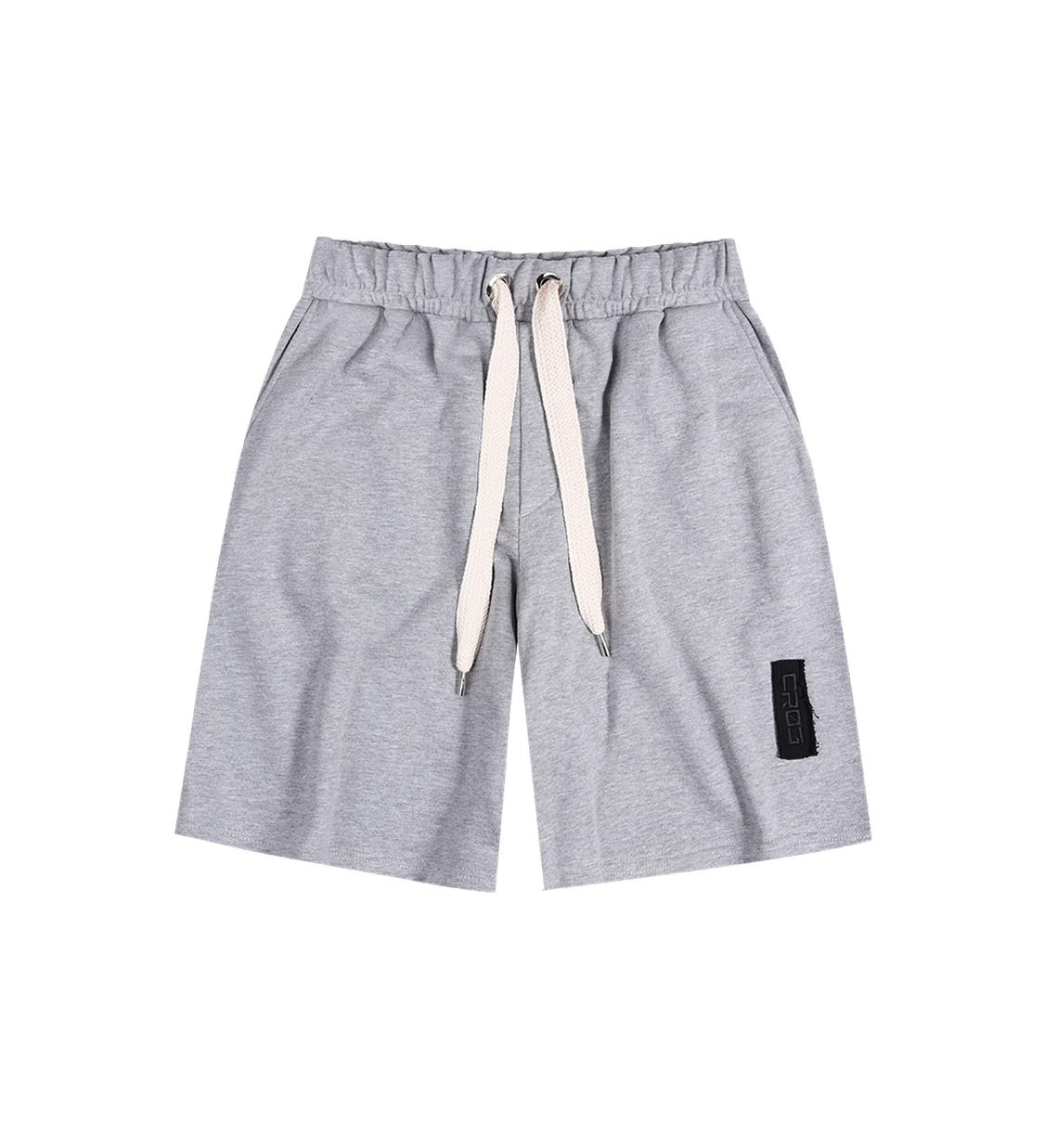 "CR03" Melange Grey Short-Shorts-CRISTIANZEROTRE