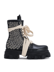 STARBOOT DOMINION – Occhielli Nero Argento