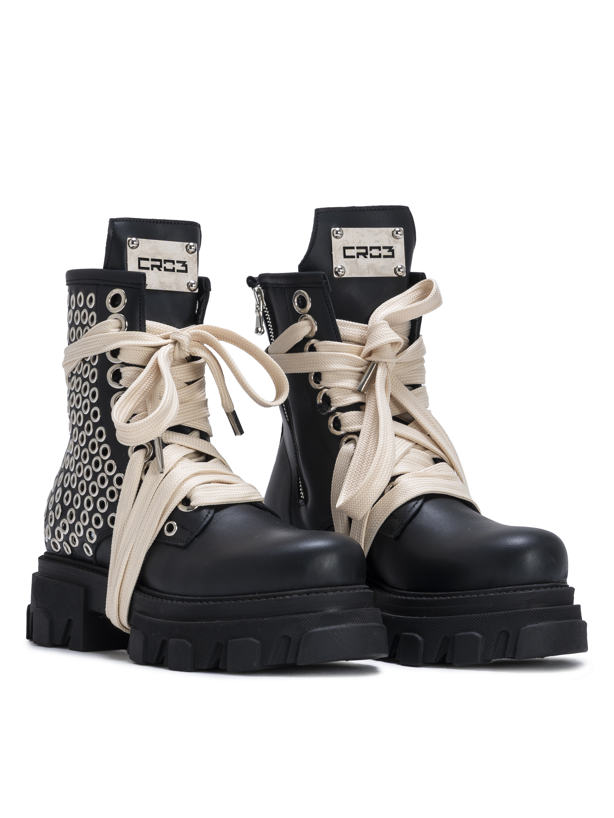 STARBOOT DOMINION – Occhielli Nero Argento