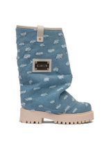 CHUNKY – Denim Boots Denim