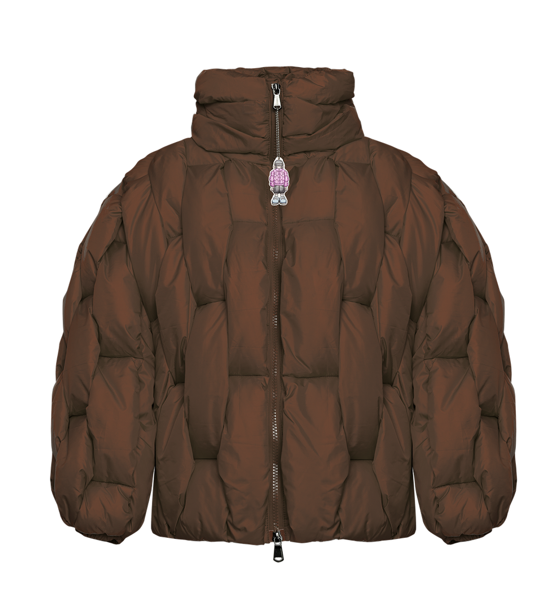 Glacier Puffer – Bronze Weave-Outwear-CRISTIANZEROTRE