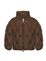 GLACIER PUFFER – Tissage bronze