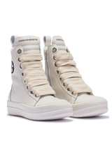 MIRAGE – Cream Leather with Cream Laces