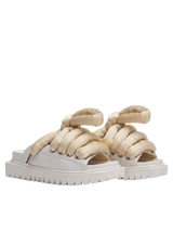 Sandalo — Pelle crema — LT Oro