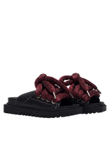 Sandale — Cuir noir — LT Bordeaux