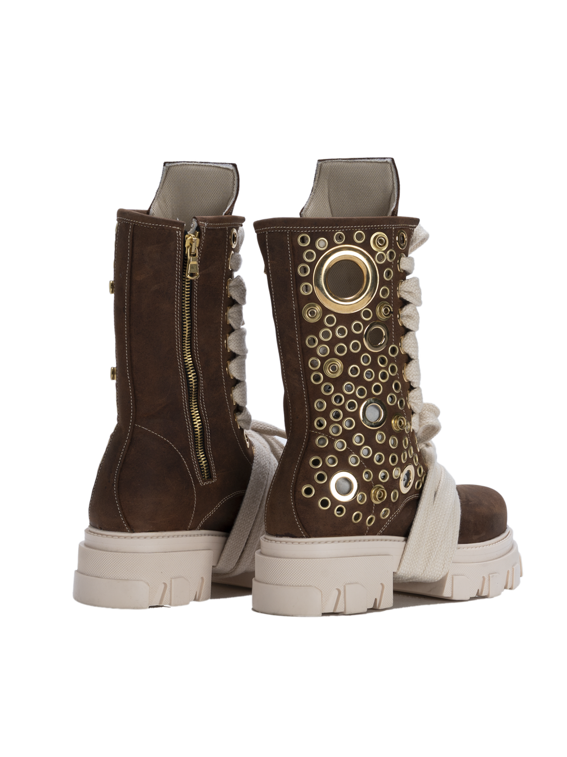 STARBOOT DOMINION – Brown Gold Studs