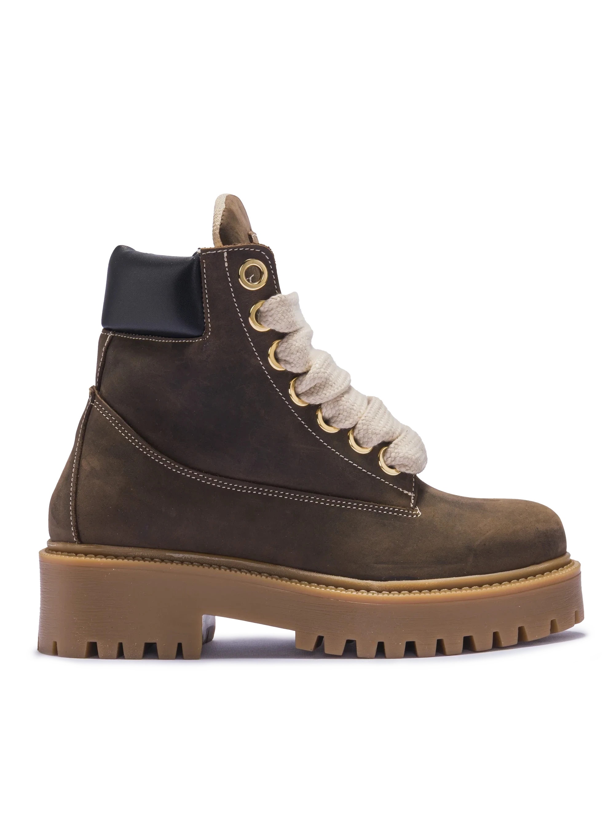 STARBOOT – Nubuck marron foncé