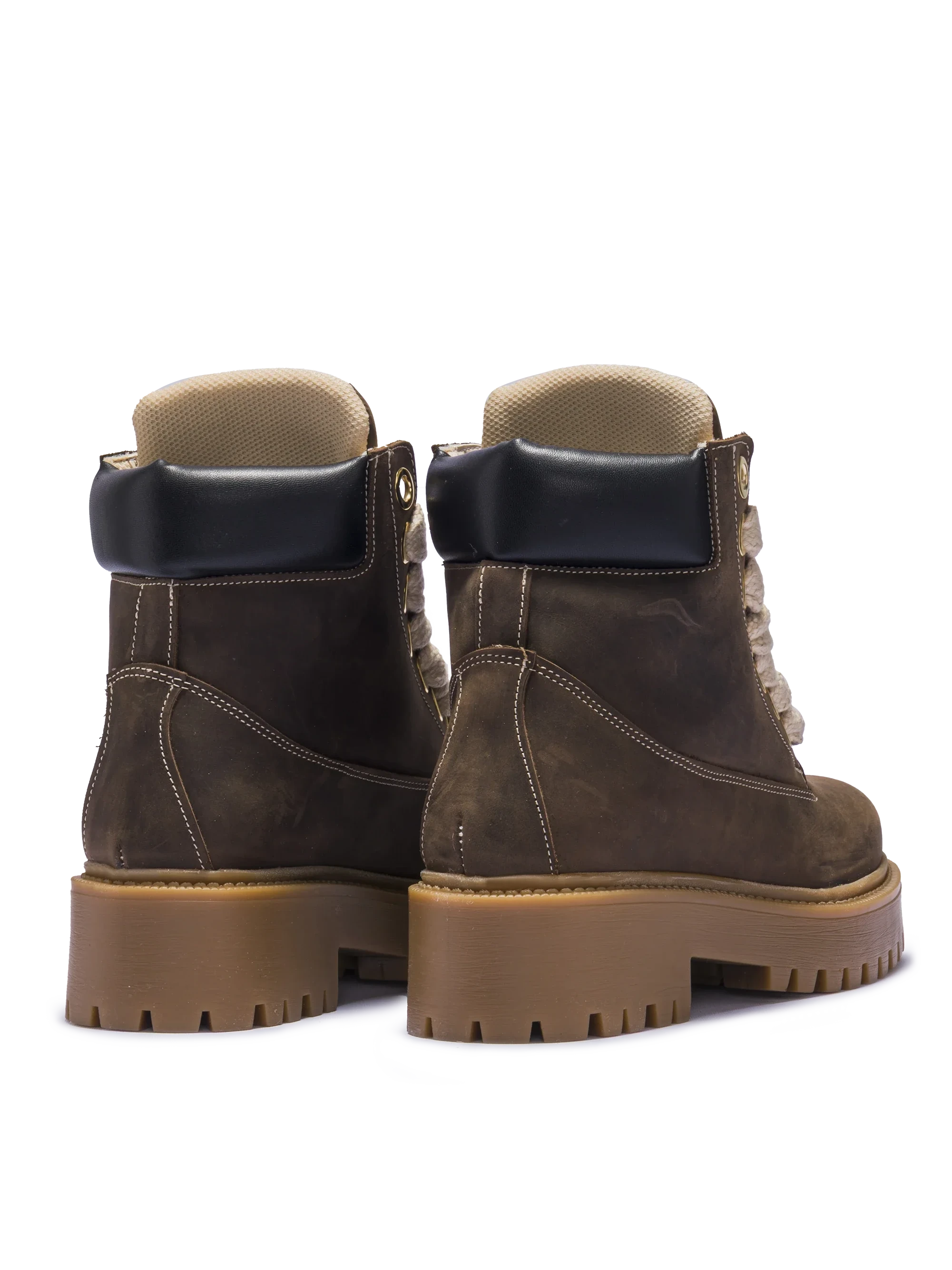 STARBOOT – Nubuck marron foncé