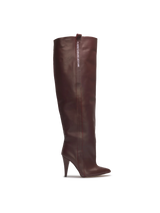 STORM – Bordeaux High-Heel Over-The-Knee Boots