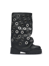 CHUNKY – Black Silver Giant Eyelets Edition
