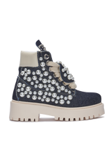 STARBOOT CUSTOM — Denim mit Perlen