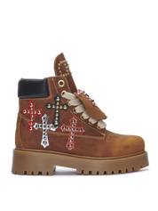 STARBOOT CUSTOM – Cuir clouté croix