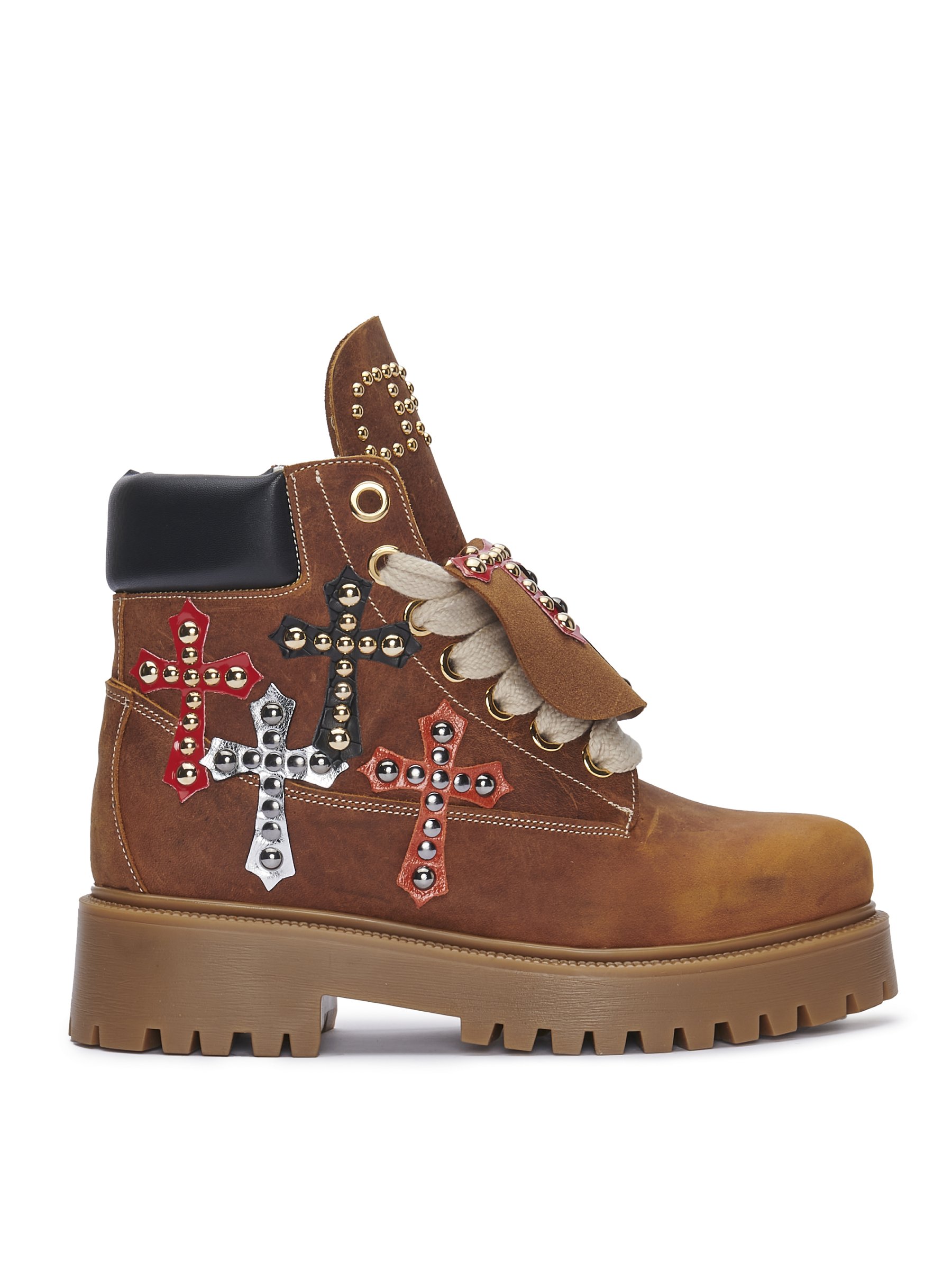STARBOOT CUSTOM – Cuir clouté croix
