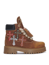 STARBOOT CUSTOM – Cuir clouté croix