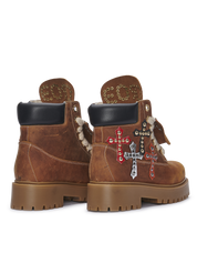 STARBOOT CUSTOM – Cuir clouté croix