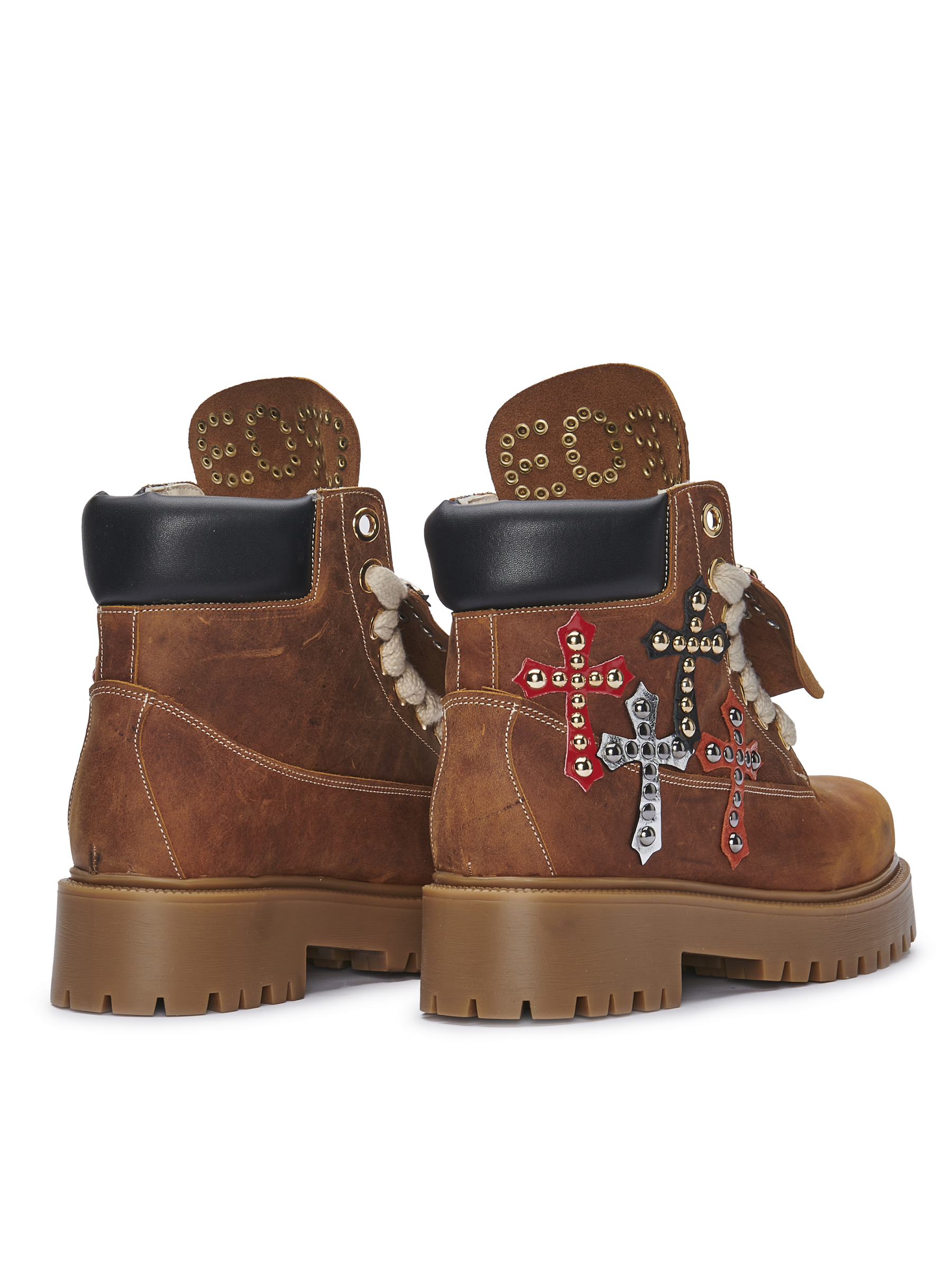 STARBOOT CUSTOM – Cuir clouté croix
