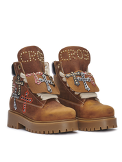 STARBOOT CUSTOM – Cuir clouté croix